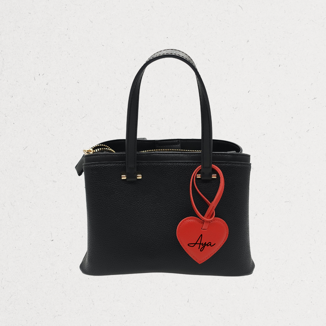 Leather Bag Charm | Personalized Valentine's Day Gift – Amman, Jordan