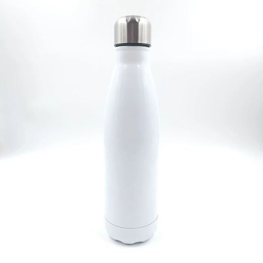 A white personalized metal flask Personalized gift box Amman Jordan