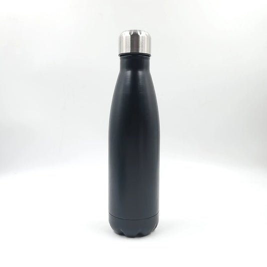 A black personalized metal flask Personalized gift box Amman Jordan