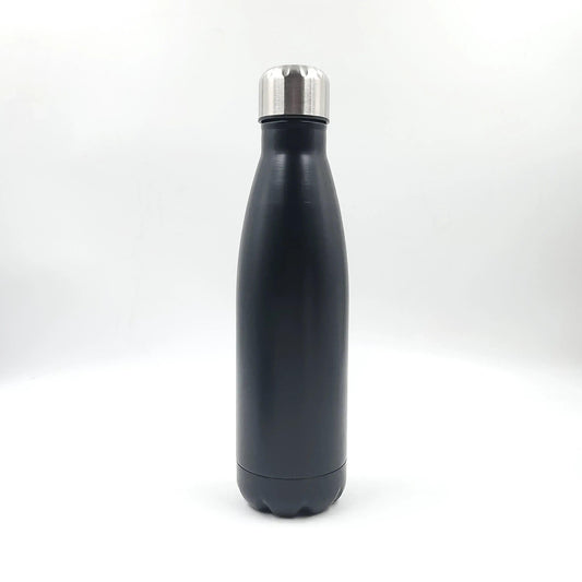 A black personalized metal flask Personalized gift box Amman Jordan