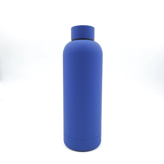 A blue personalized metal flask Personalized gift box Amman Jordan