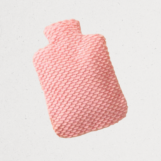 Pink knitted hot water bottle Customized gifts for all occasions Amman Jordan