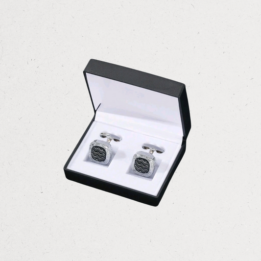 Cufflinks in a black box Customized gifts for all occasions Amman Jordan