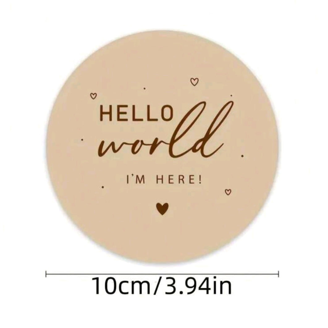 Baby Birth Announcement Sign