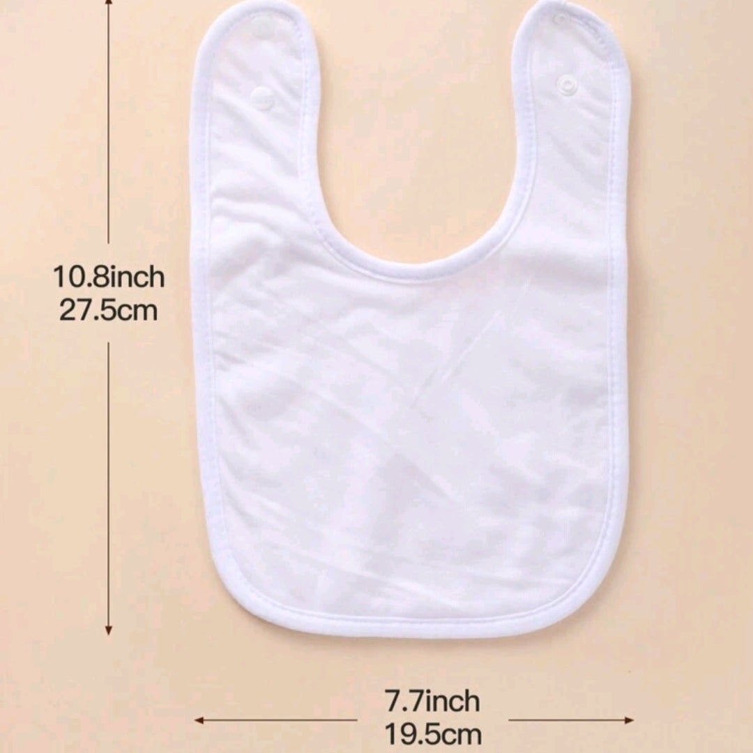 White baby bib