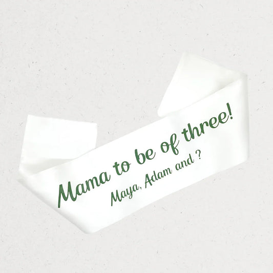 Customized Satin Sash | Personalized Gift – Amman, Jordan