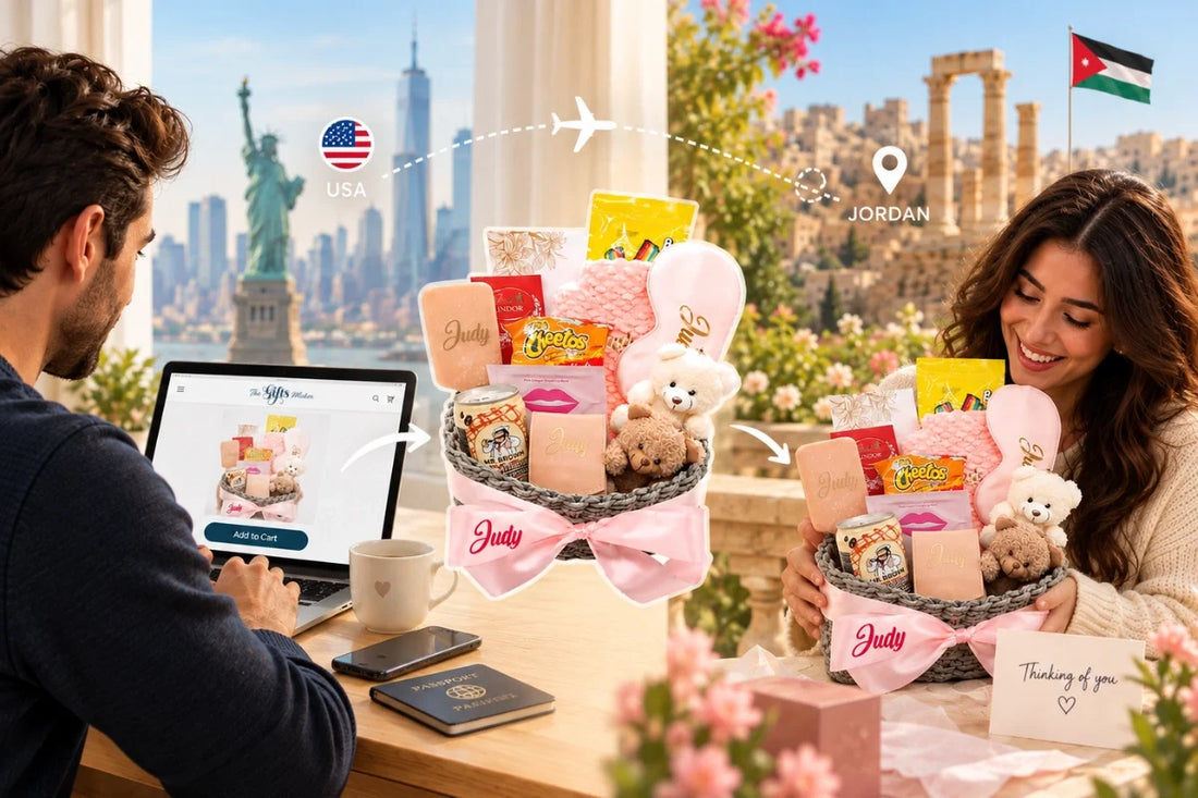 Send a personalized gift to someone in Jordan from abroad. Choose a thoughtful gift online and have it prepared and delivered locally in Jordan.