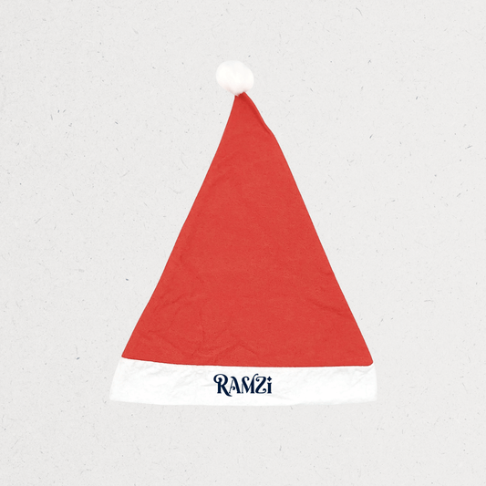 Personalized Christmas Santa Hat