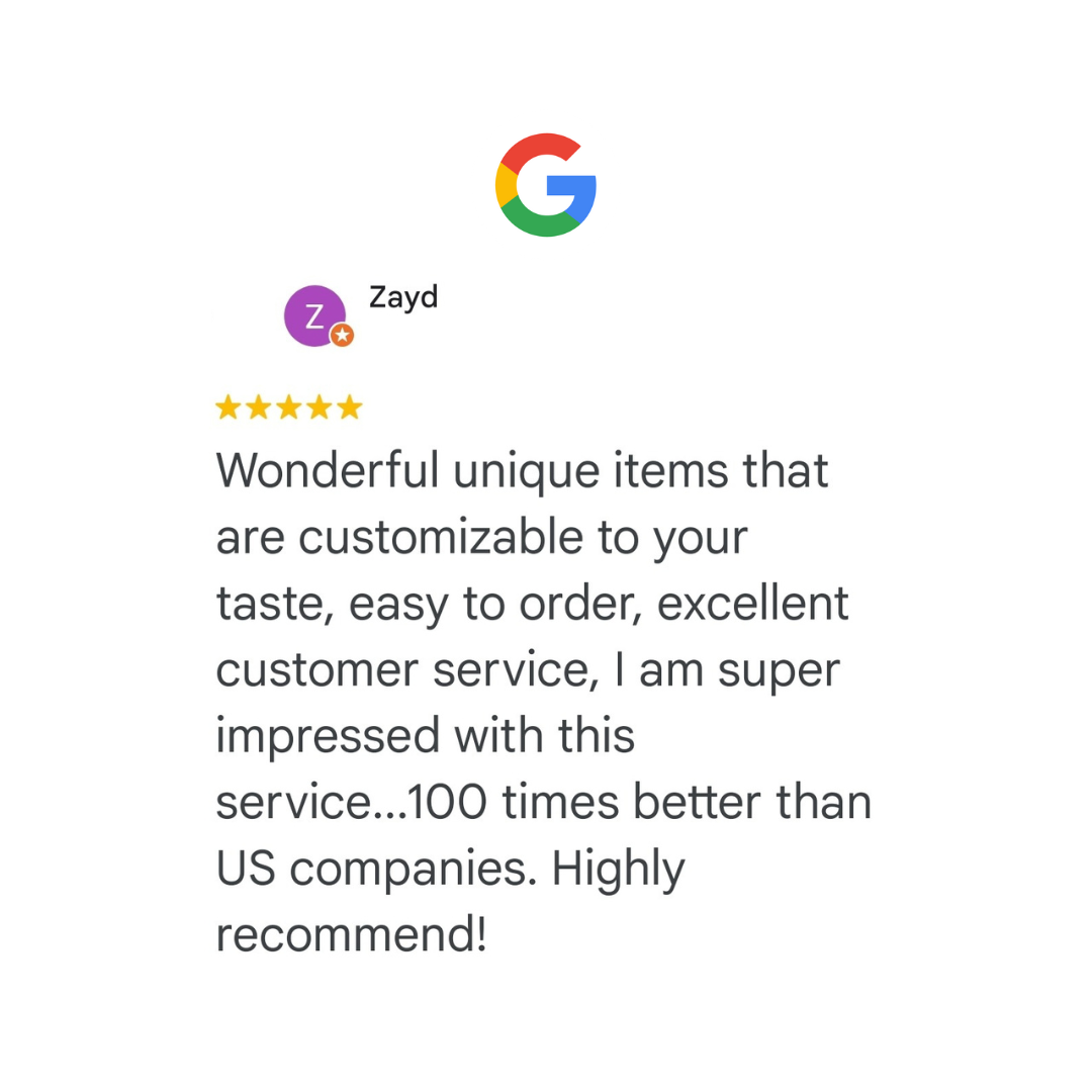 Customer review of personalized gift box – The Gifts Maker Amman Jordan
