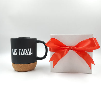 Ceramic Cup with Heat-Preserving Lid