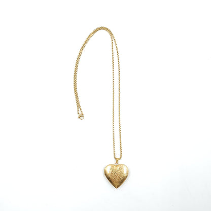 Heart Photo Locket Necklace
