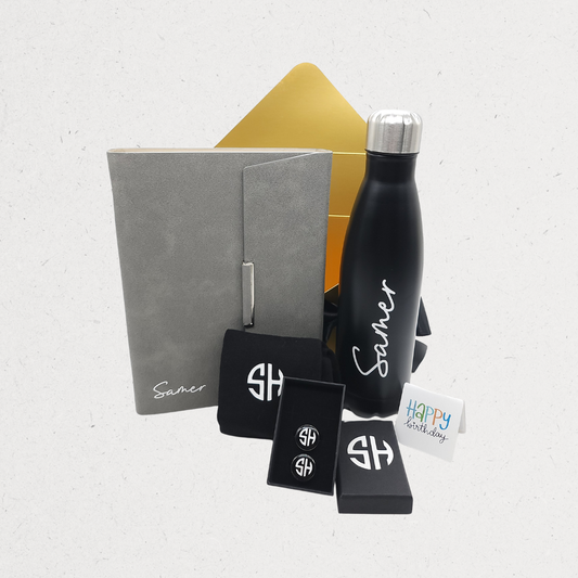 Bold & Classic Gift Box | Personalized Gift for Men – Amman, Jordan

