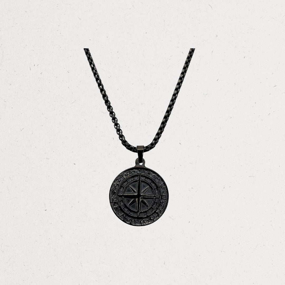Compass Necklace for Men