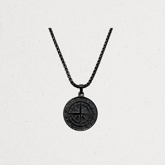 Compass Necklace for Men