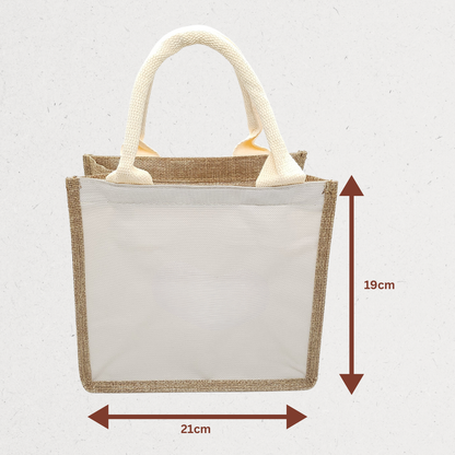 Personalized Burlap Bag