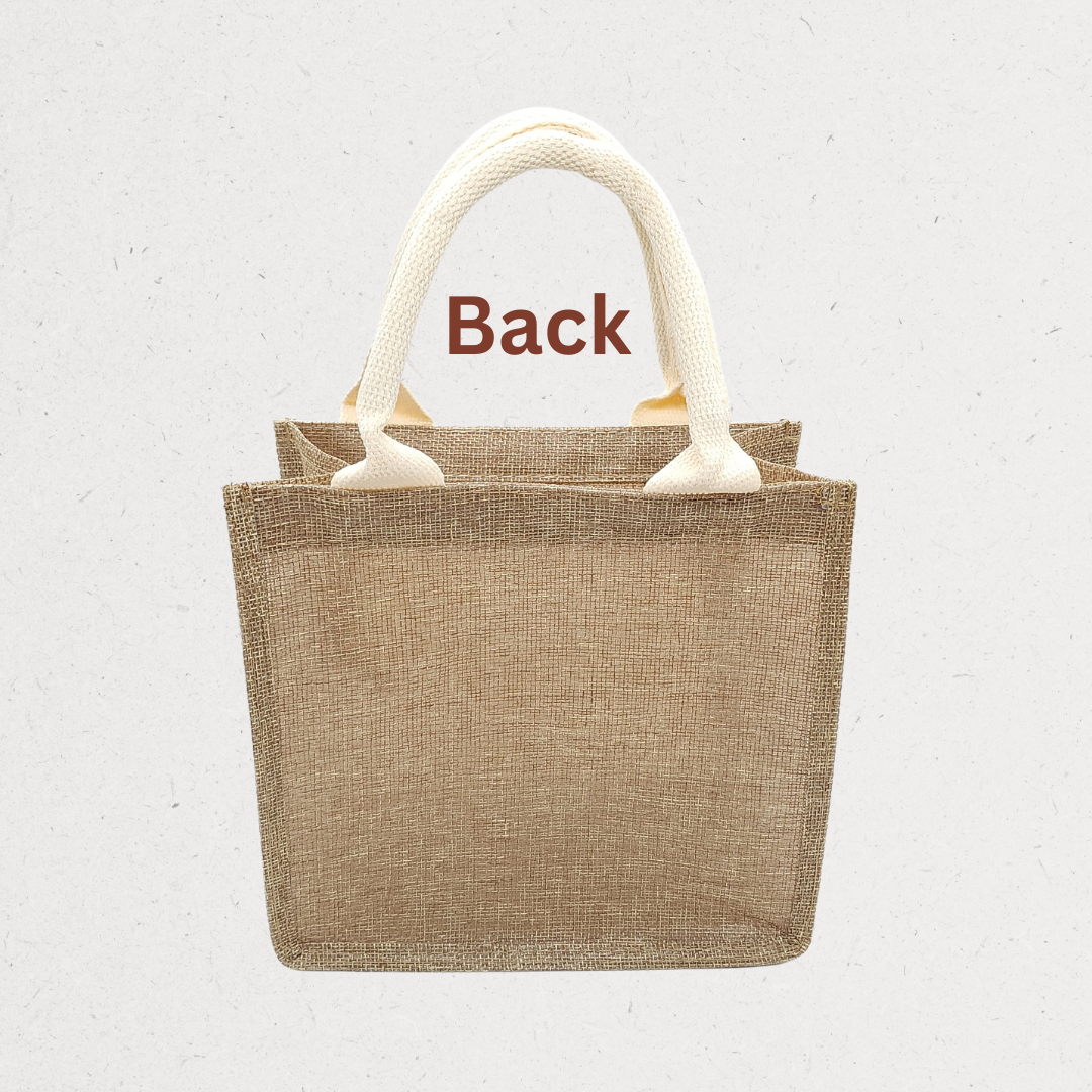 Personalized Burlap Bag