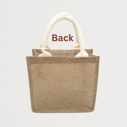 Personalized Burlap Bag