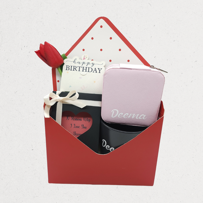 A Little More Love, Romantic Gifts, Love Gift Box, Personalized Gifts, Gifts for Her, Anniversary Gifts, Jewelry Organizer, Gifts Jordan, Gifts Amman