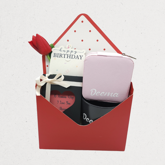 A Little More Love, Romantic Gifts, Love Gift Box, Personalized Gifts, Gifts for Her, Anniversary Gifts, Jewelry Organizer, Gifts Jordan, Gifts Amman