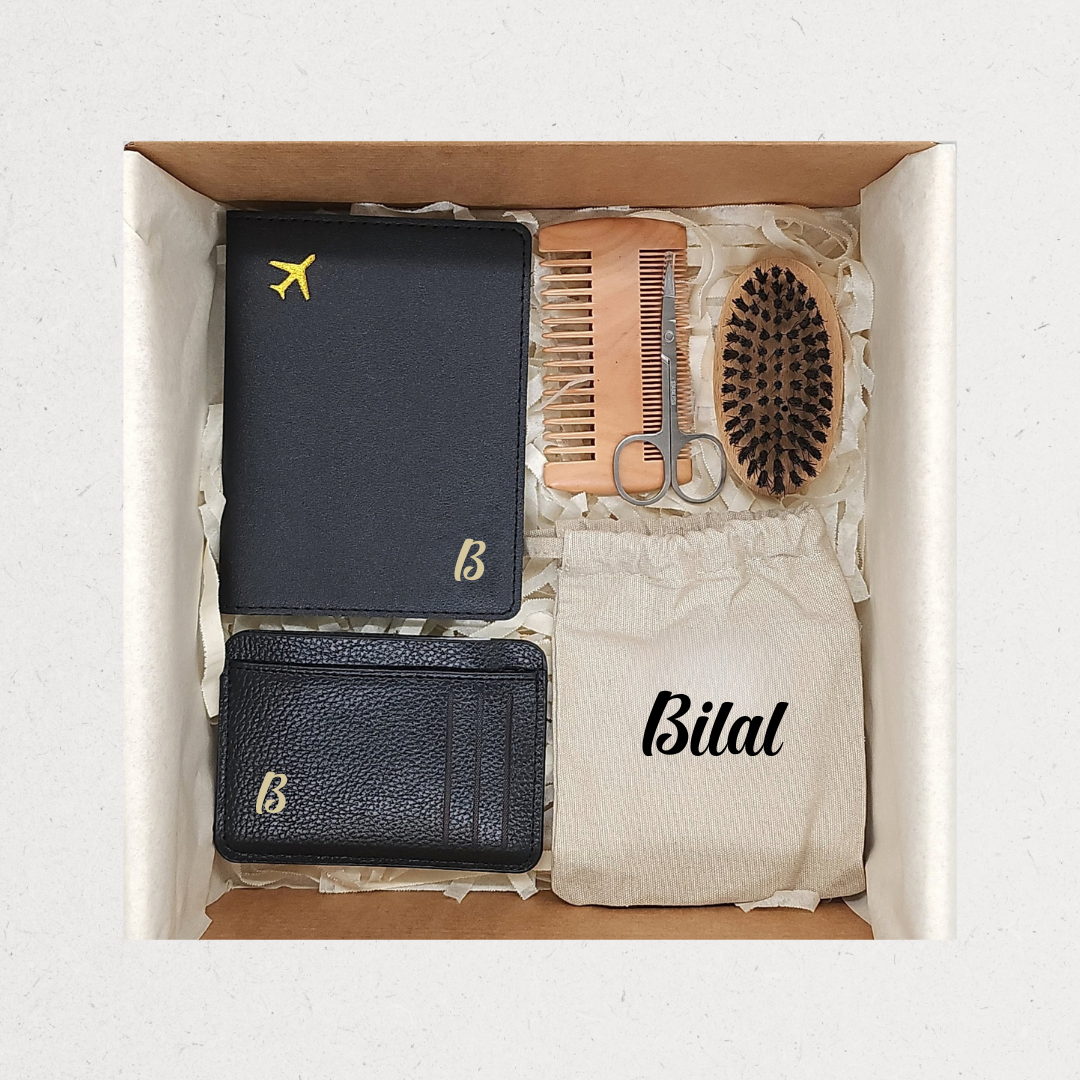 His Essentials Gift Box | Personalized Gift for Him – Amman, Jordan