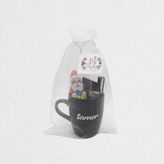 Santa’s Mug Surprise | Personalized Christmas Gift – Amman, Jordan
