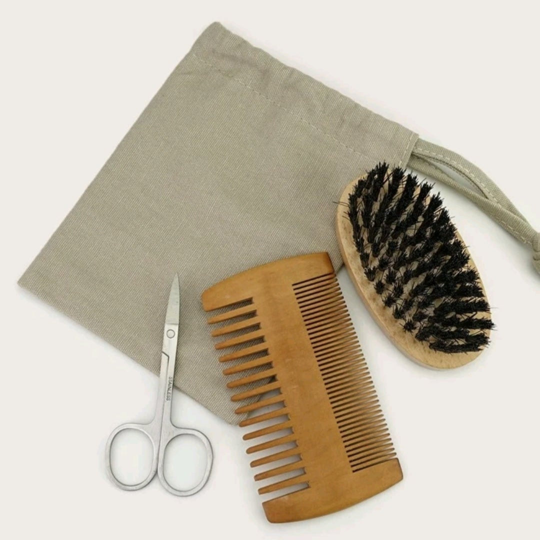 Mini Beard Grooming Set For Men