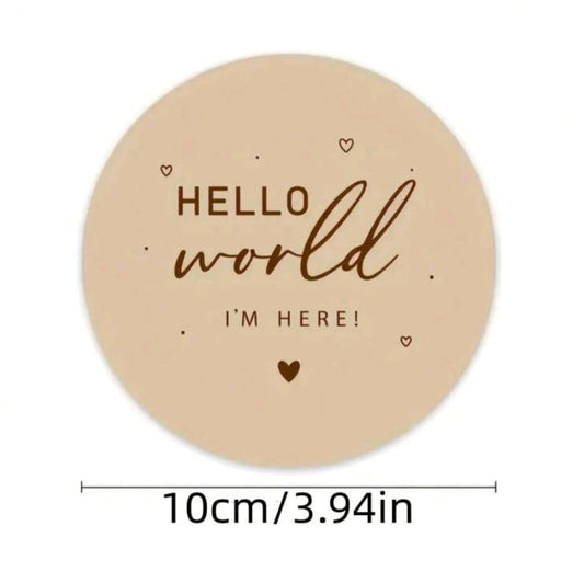 Baby Birth Announcement Sign