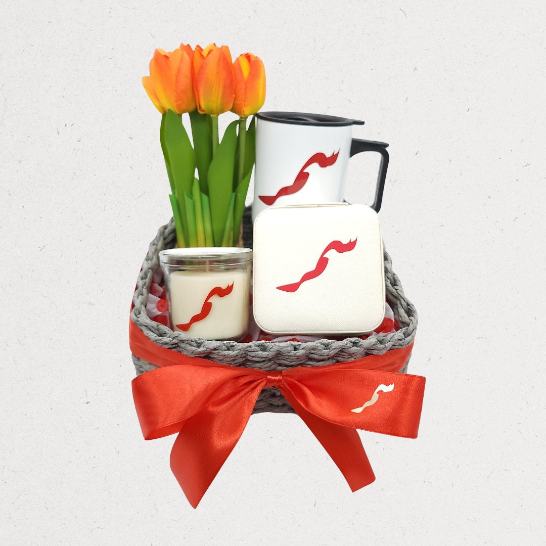 The Red Edition Basket | Elegant Gift Basket – Amman, Jordan