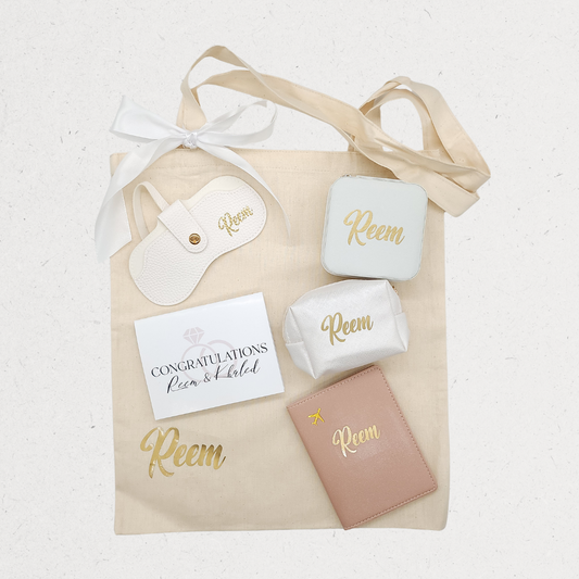 The Wedding Gift Bag | Personalized Bridal Travel Gift – Amman, Jordan