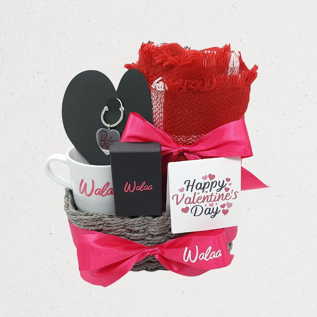 Warm Heart Basket | Cozy Personalized Gift – Amman, Jordan

