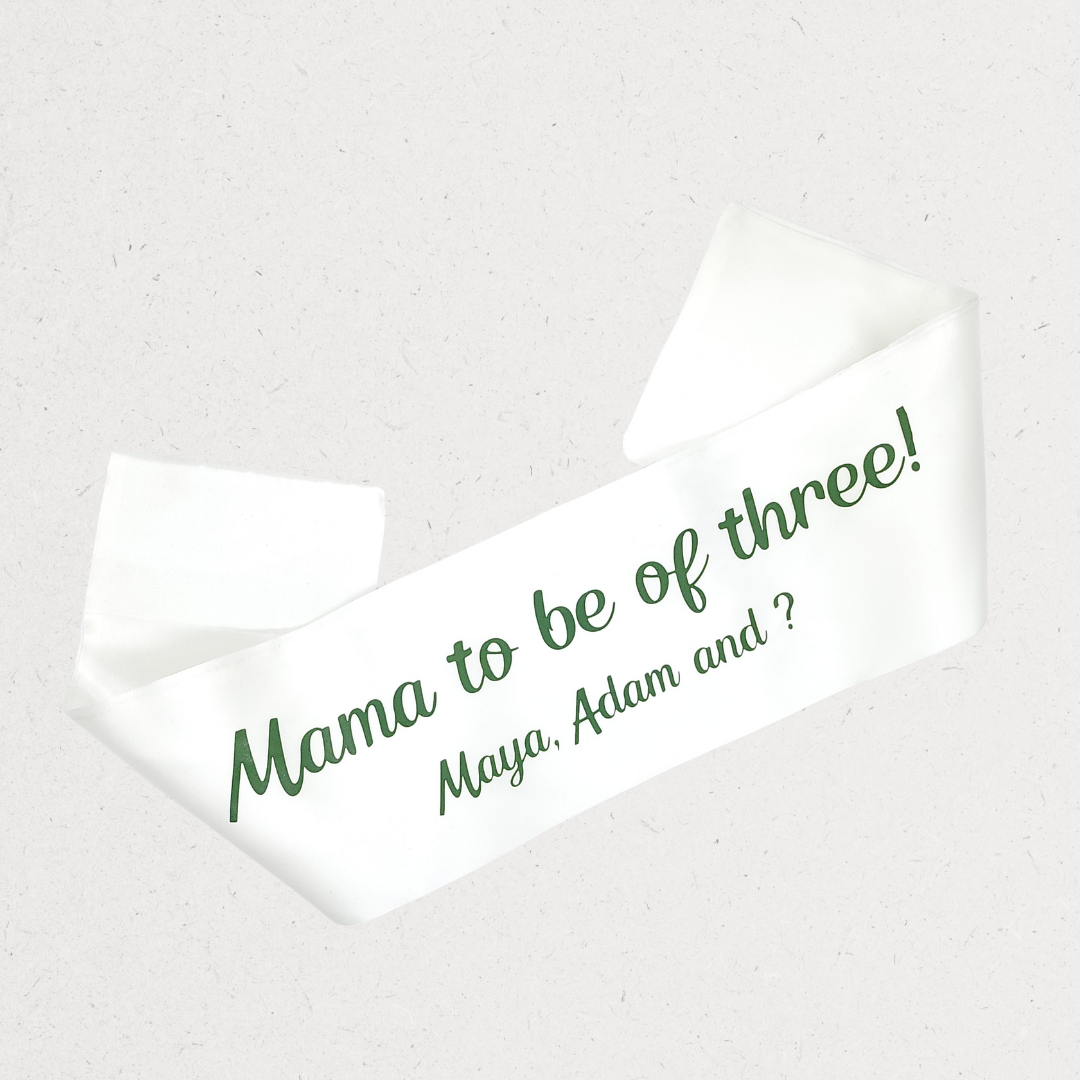 Customized Satin Sash | Personalized Gift – Amman, Jordan