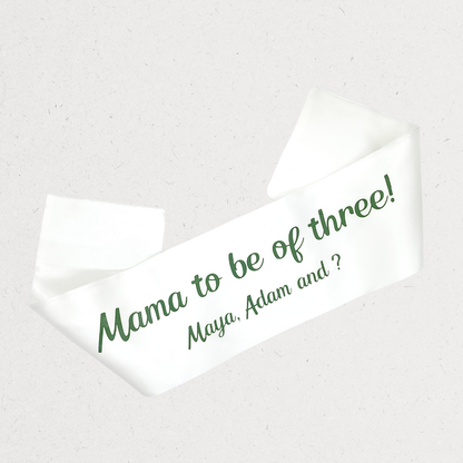 Customized Satin Sash | Personalized Gift – Amman, Jordan